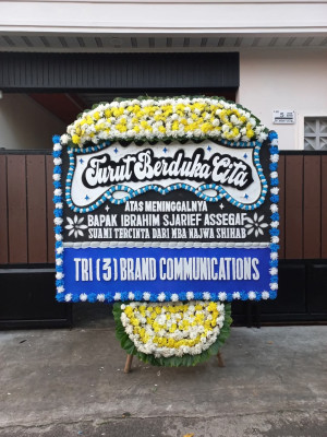 Papan Bunga Duka di Suka Indah
